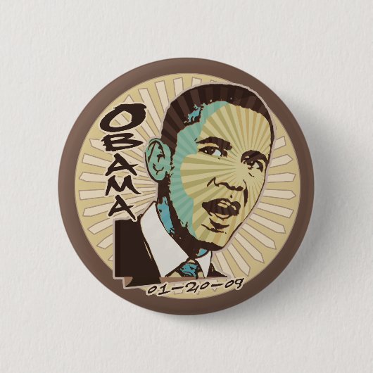 Hoffnung ist hier Einweihungs-Tagesgang Button (Vorderseite)