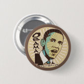 Hoffnung ist hier Einweihungs-Tagesgang Button (Vorne & Hinten)