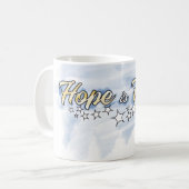 Hoffnung ist hier Tasse (Vorderseite Links)