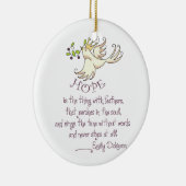 Hoffnung ist keramik ornament (Rechts)