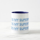 Hoffnung ist meine Supermacht-Kaffee-Tasse Tasse (Zentrum)