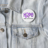 Hoffnung ist Morbus Hodgkin 2 von Bedeutung Button (Beispiel)