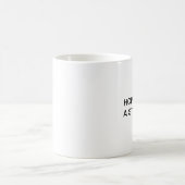 HOFFNUNG IST NICHT EINE STRATEGIE! KAFFEETASSE (Mittel)