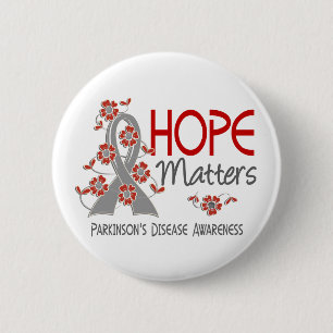 Hoffnung ist Parkinson-Krankheit 3 von Bedeutung Button