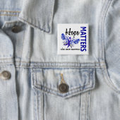 Hoffnung ist Schmetterlings-Darmkrebs von Button (Beispiel)