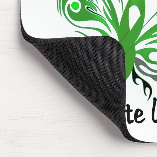 Hoffnung ist Schmetterlings-Organspende von Mousepad (Ecke)