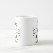 Hoffnung ist stärker als Angst Christliches Hoffnu Kaffeetasse (Mittel)