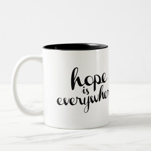 Hoffnung ist überall - Tasse (Links)