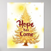 Hoffnung ist Weihnachtsgeschichte Poster (Vorne)