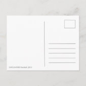 Hoffnung ist wie ein Harebell CC0229 Postkarte (Rückseite)