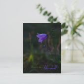Hoffnung ist wie ein Harebell CC0229 Postkarte (Stehend Vorderseite)