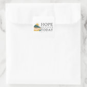 Hoffnung jenseits von heute Aufkleber (Tasche)