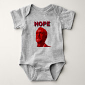 Hoffnung Jeremy Corbyn Baby Strampler (Vorderseite)