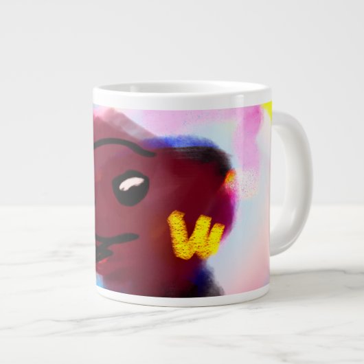 Hoffnung Jumbo-Tasse (Vorderseite Rechts)