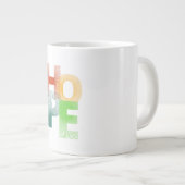 Hoffnung Jumbo-Tasse (Vorderseite Rechts)