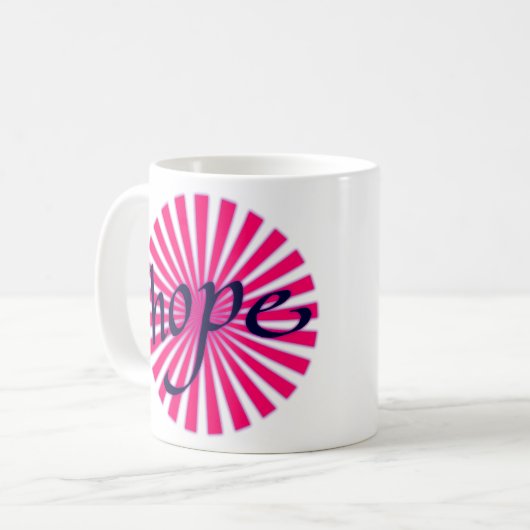 Hoffnung Kaffeetasse (Vorderseite Links)