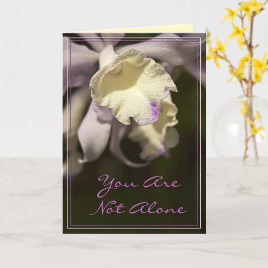 Hoffnung Karte (Gelbe Blume)