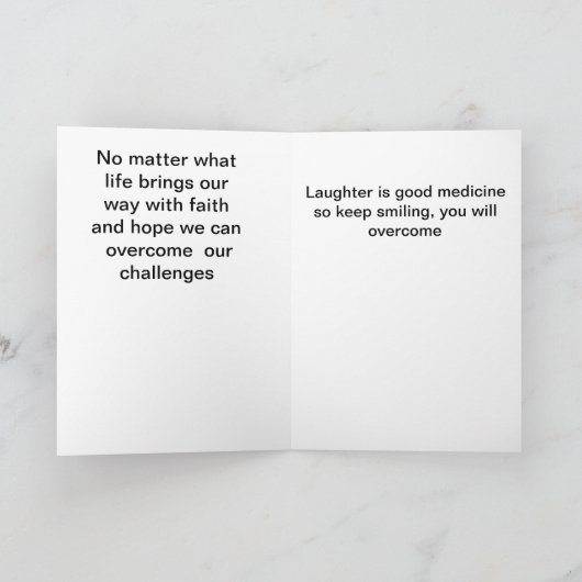 Hoffnung Karte (Innenseite)