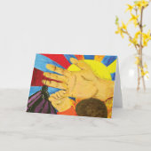 Hoffnung-Kathryn Karte (Gelbe Blume)