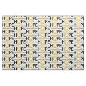 Hoffnung: Kindheits-Krebs Stoff (Fat Quarter (45,7 x 55,9 cm))