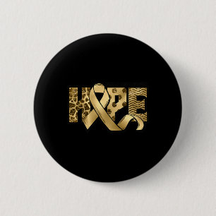 Hoffnung Kindheitskrebs-Bewusstseinsmonat Septembe Button