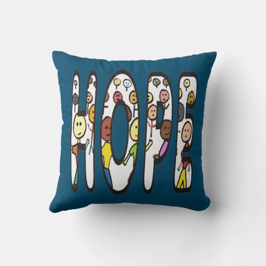 Hoffnung Kissen (Rückseite)