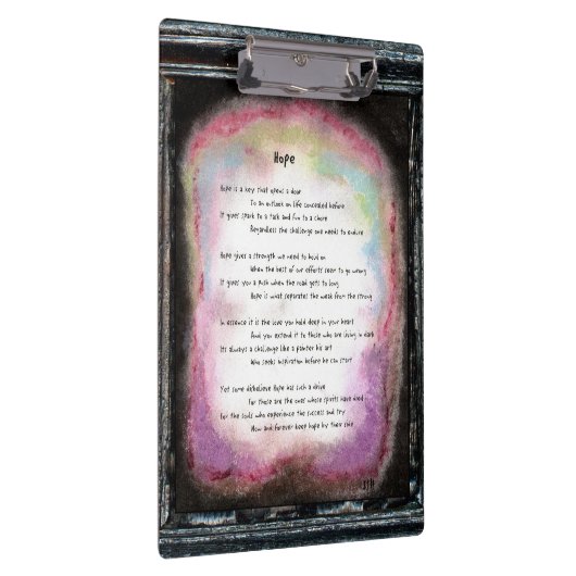 Hoffnung Klemmbrett (Rechts)