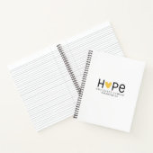 Hoffnung.Krebs bei Kindern. Notebooks und Journale Notizblock (Innenseite)