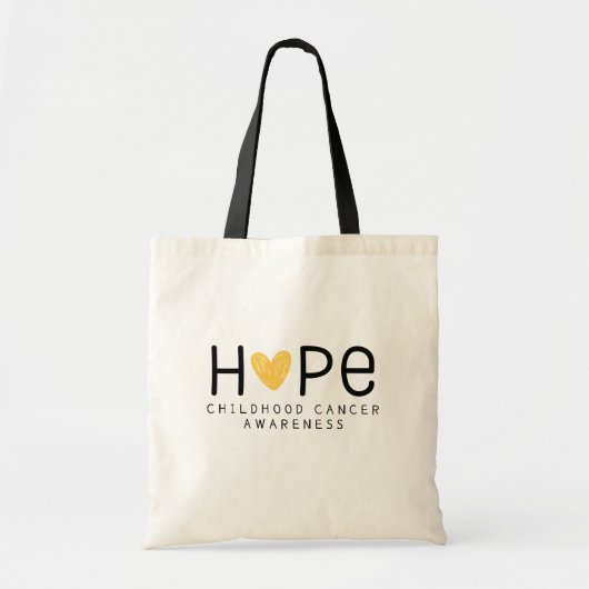 Hoffnung.Krebsbewusstsein bei Kindern. Tasche und (Vorne)