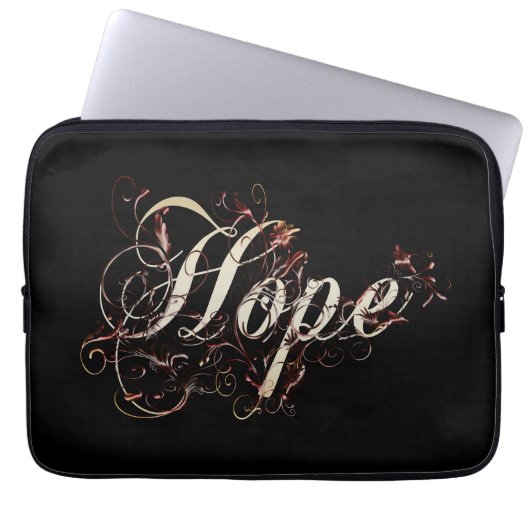Hoffnung Laptopschutzhülle (Vorderseite)