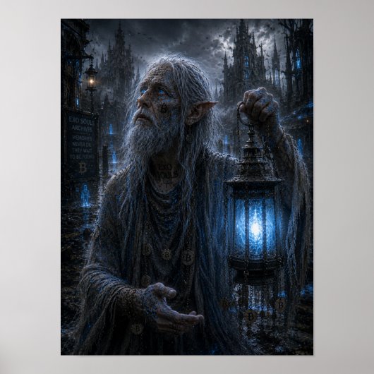 Hoffnung / Laternen Träger / Endloser Sumpf Poster (Vorne)