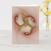 "Hoffnung" (leer) Karte (Gelbe Blume)