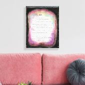 Hoffnung Leinwanddruck (Insitu (Wohnzimmer))