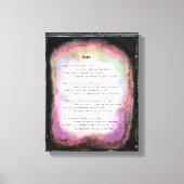 Hoffnung Leinwanddruck (Vorderseite)