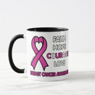 Hoffnung Liebe...Brustkrebs Tasse