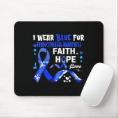 Hoffnung Liebe ich trage Blau für Hydrocephalus Se Mousepad (Mit Mouse)