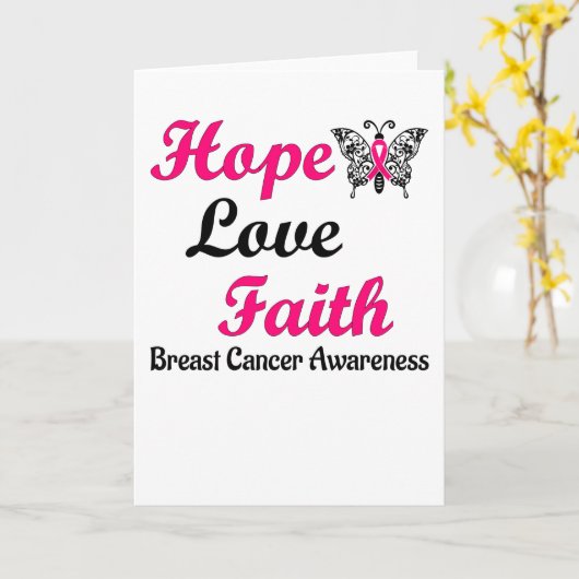 Hoffnung Liebe Karte (Gelbe Blume)