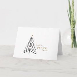 Hoffnung Liebe. Weihnachtsgrußkarten Karte