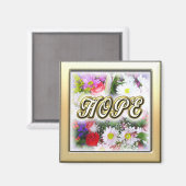 Hoffnung Magnet (Vorderseite/Rückseite)