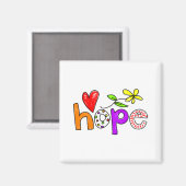 Hoffnung Magnet (Vorderseite/Rückseite)