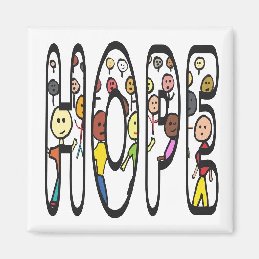 Hoffnung Magnet (Vorne)