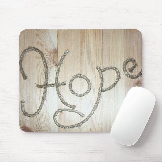 HOFFNUNG Mausunterlage Mousepad (Mit Mouse)