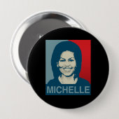 HOFFNUNG MICHELLE OBAMA - .PNG BUTTON (Vorne & Hinten)