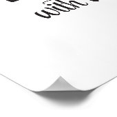 Hoffnung mit all Ihrem Herzkrebs Poster (Ecke)