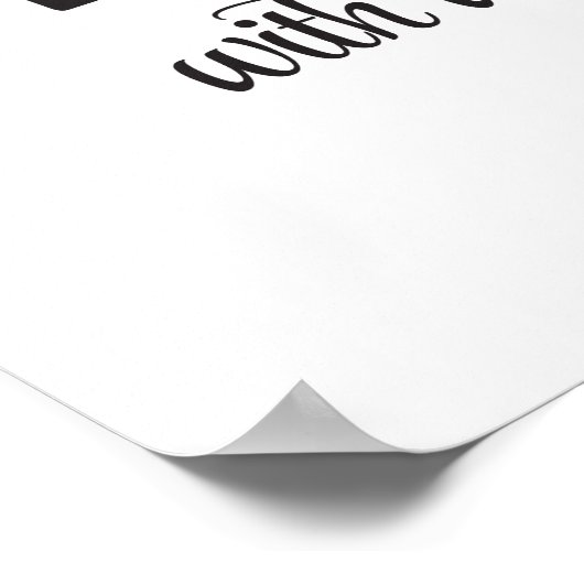 Hoffnung mit all Ihrem Herzkrebs Poster (Ecke)