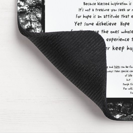 Hoffnung Mousepad (Ecke)
