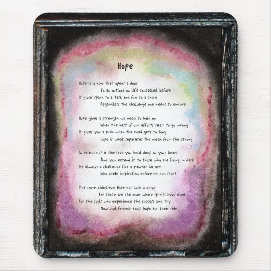 Hoffnung Mousepad (Vorne)