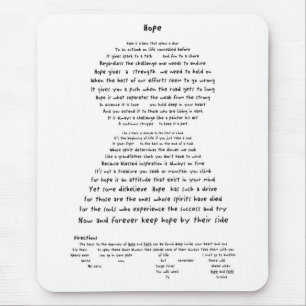 Hoffnung Mousepad