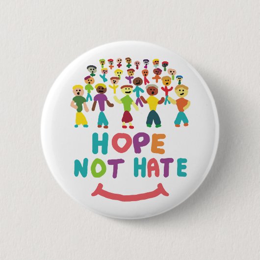 Hoffnung nicht hassen button (Vorderseite)