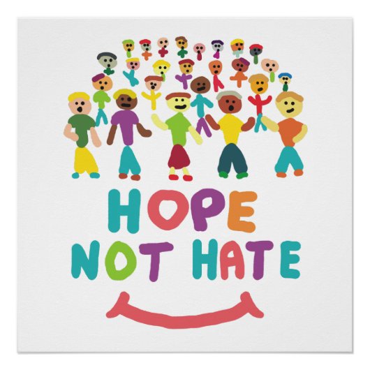 Hoffnung nicht hassen poster (Vorderseite)
